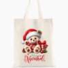 Tote Bags Navidad - Osito Navideño