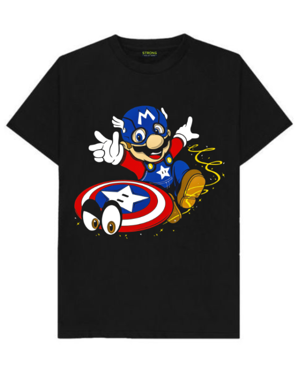 Remera Capitán America - Mario