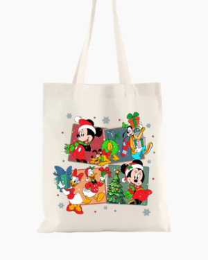Tote Bags Navidad - Mickey Mouse