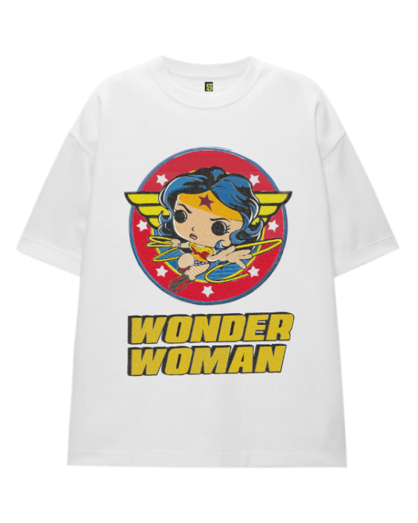 Remera Wonder Woman - 02 Edición bordada