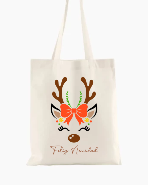 Tote Bags Navidad - Reno Carita