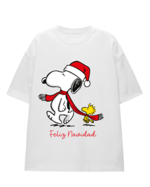 Remera Navidad - Snoopy Happy