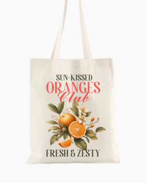 Tote Bags Sun Naranja - Fresh Market