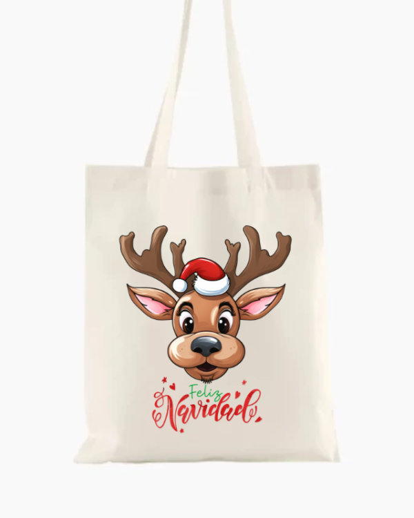 Tote Bags Navidad - Reno Navideño
