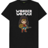 Remera Wonder Woman - Edición Bordada