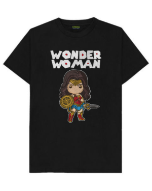 9 Remera Wonder Woman - Edición Bordada