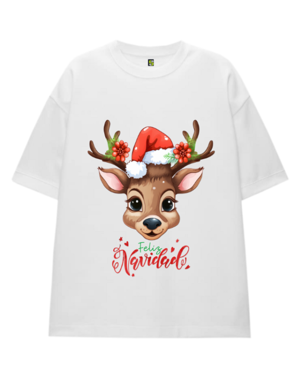 Remera Navidad - Reno Tierno