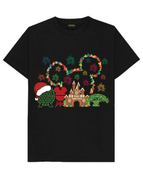 Remera Navidad - Mickey Disney