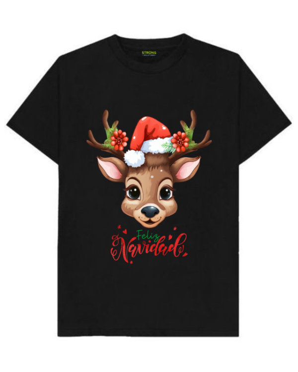 Remera Navidad - Reno Tierno