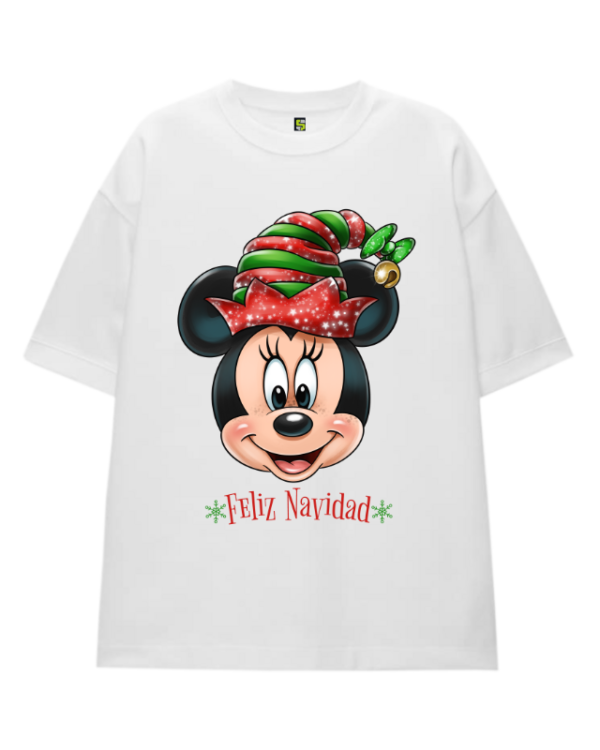 Remera Navidad - Mickey Mouse Gorro