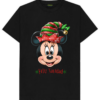 Remera Navidad - Mickey Mouse Gorro