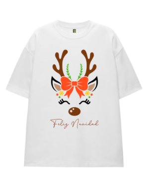 Remera Navidad - Reno Carita