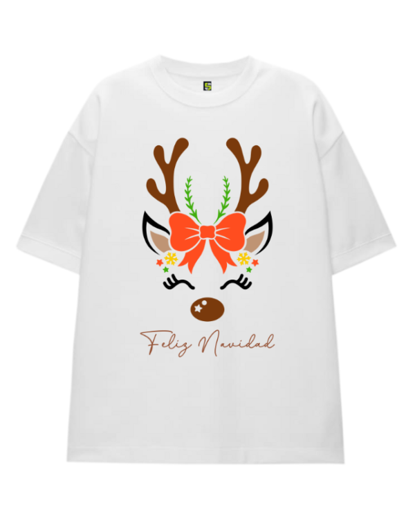 Remera Navidad - Reno Carita