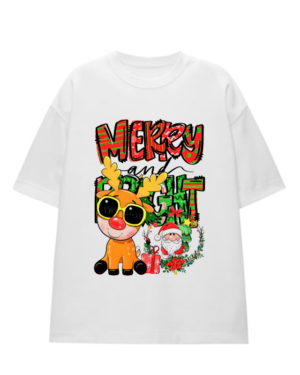 Remera Navidad - Reno Merry