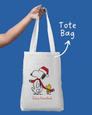 Tote Bags Navidad - Snoopy Happy