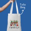 Tote Bags Navidad - amigos & familia