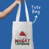 Tote Bags Navidad - Merry Christmas