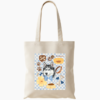 Tote Bags - Husky Siberiano masculino