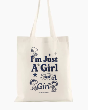 Tote Bags - Snoopy Girl