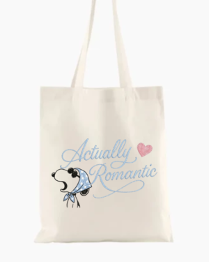 18 Tote Bags - Snoopy Romantic estilo bordado