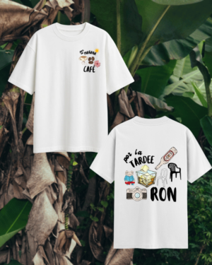 Remera CAFé CON RON