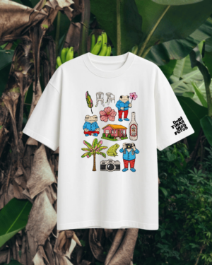 Remera DTmF - efecto bordado