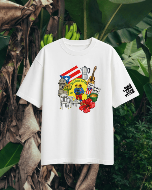 Remera PR - efecto bordado