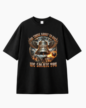 Marco de foto para post de instagram minimalista neutral (640 x 800 px) (10) Remera ACDC - Rock