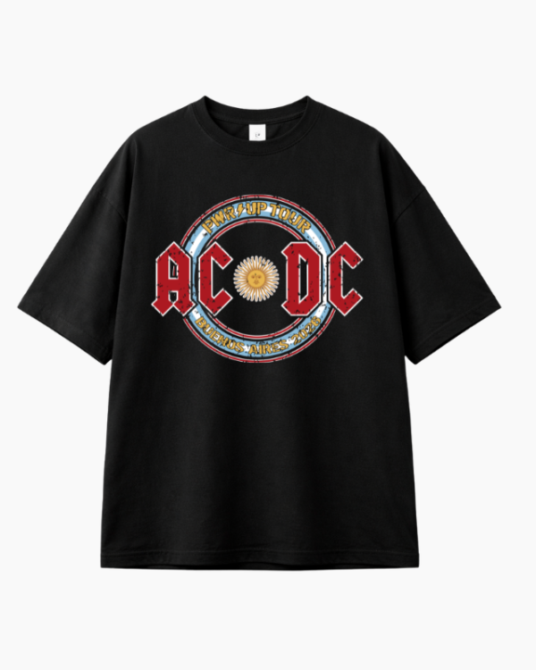 Marco de foto para post de instagram minimalista neutral (640 x 800 px) (7) Remera ACDC - Argentina